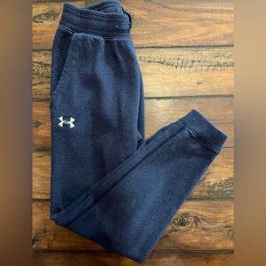 Under Armour Heathered Blue Joggers With Pockets